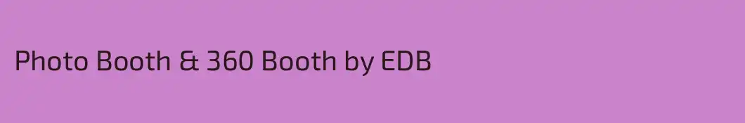 Photo Booth & 360 Booth by EDB